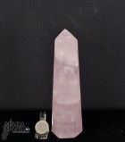 Punta in Quarzo Rosa cm.18,5H