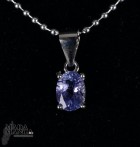 Ciondolo in Argento con Tanzanite