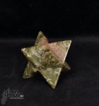 Merkaba in unakite cm.2,5x2,5