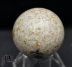 Sfera in Quarzo con epidoto cm.4