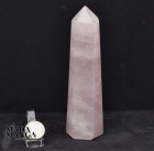 Punta in Quarzo Rosa cm.16H