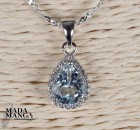 Ciondolo in Argento con Topazio