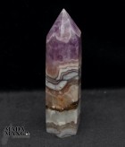 Punta in Ametista con agata cm.8,5H