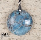 Ciondolo in Apatite blu
