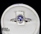 Anello in Argento con Tanzanite