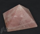 Piramide in quarzo rosa cm.7x7x4,8H