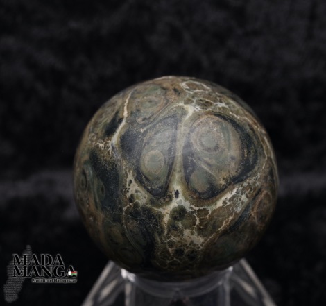 Sfera in Diaspro Kambaba cm.4,4