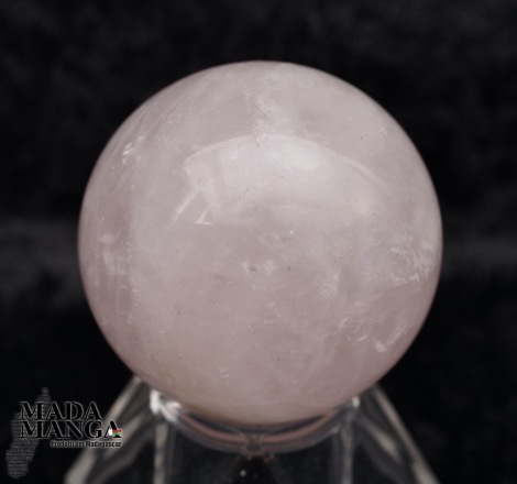 Sfera in quarzo rosa da cm.4