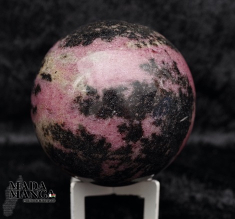 Sfera in Rodonite cm.6,4
