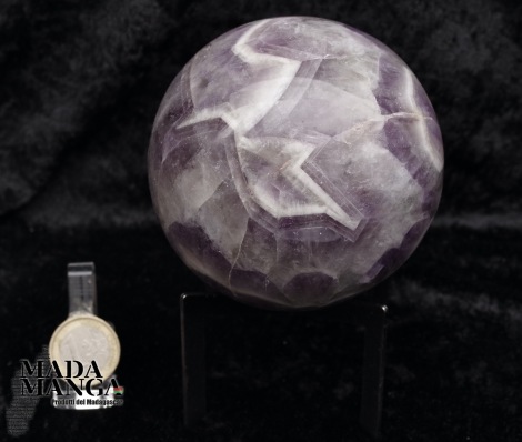 Sfera in Ametista cm.9,1