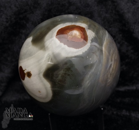Sfera in diaspro policromo cm.12