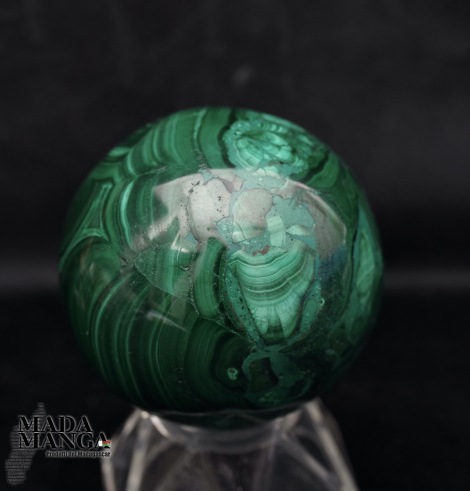 Sfera in Malachite cm.5