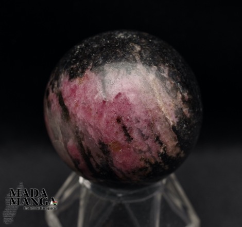 Sfera in Rodonite cm.4,3