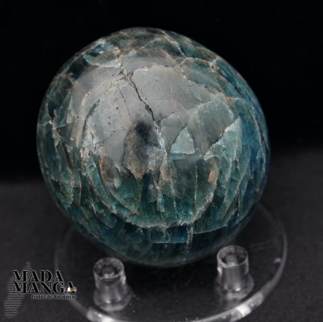 Apatite Blu in forma libera cm.4,9x4,6