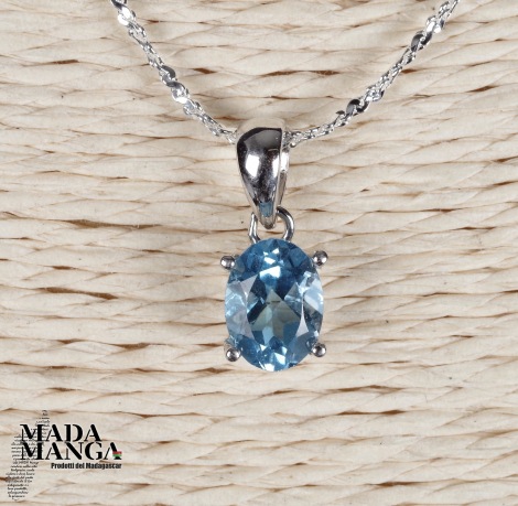 Ciondolo in Argento con Topazio