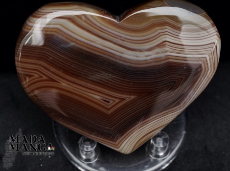 Cuore in agata cm.6,8