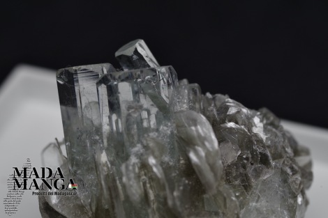 Berilli di Acquamarina con Muscovite