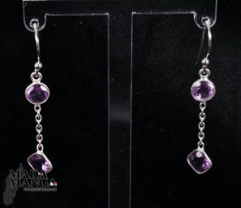 Orecchini in Argento con Ametiste