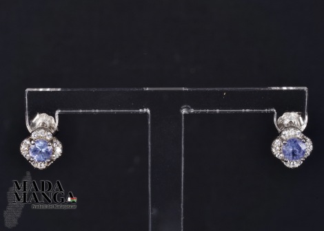 Orecchini in Argento con Tanzaniti
