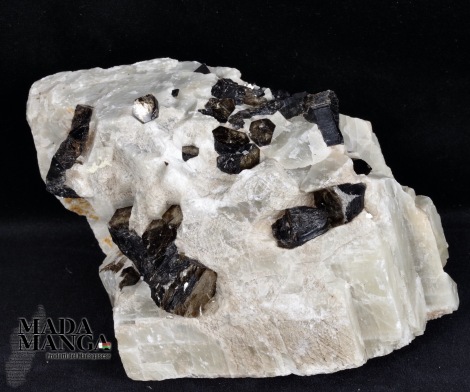 Mica e clinocloro su calcite cm.11x6,2