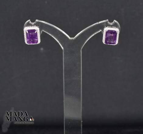 Orecchini in Argento con Ametiste