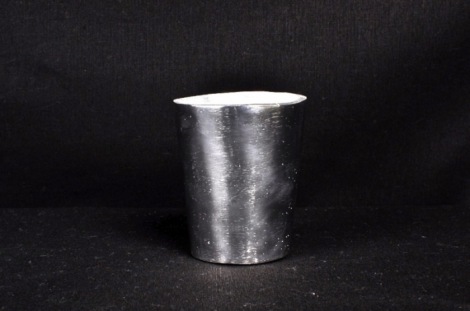 vaso in alluminio altezza cm 8