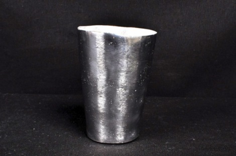 vaso in alluminio altezza cm 11