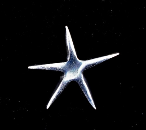 stella in alluminio cm.6