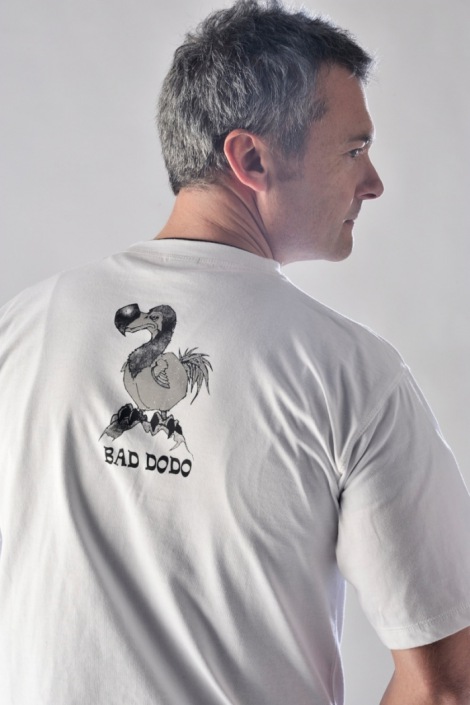 t-shirt in cotone a manica corta con dodo