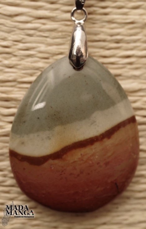 Ciondolo in Diaspro policromo