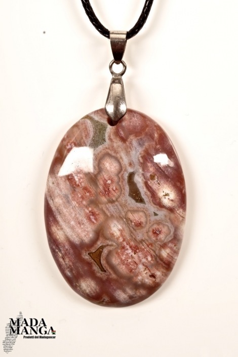 Ciondolo in Diaspro Oceanico