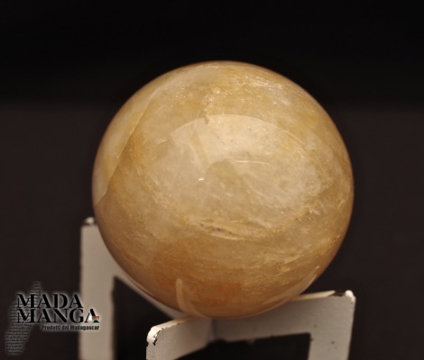 Sfera in calcite gialla