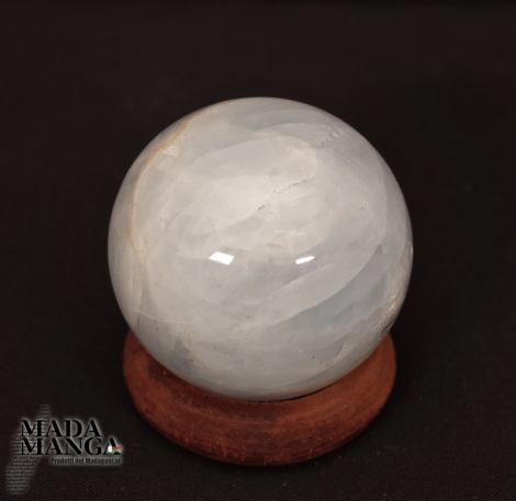 Sfera in calcite blu da cm.4
