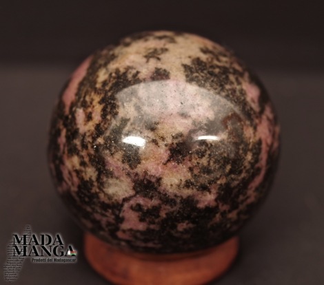 Sfera in Rodonite cm.5,5