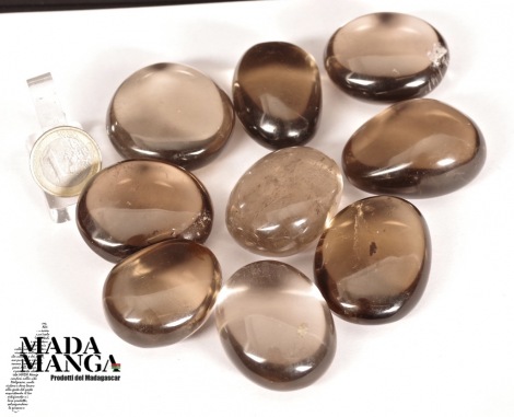 Quarzo Fumè burattato