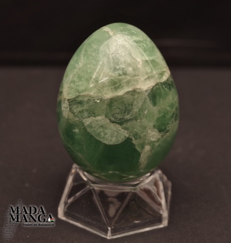 Uovo in Fluorite verde