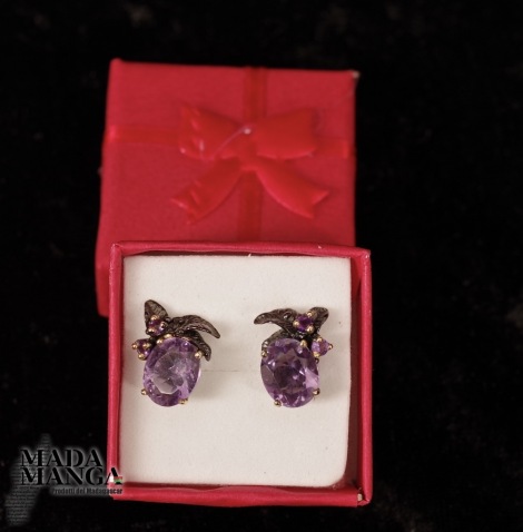 Orecchini in Argento con Ametiste