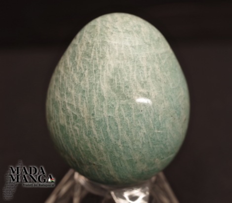 Uovo in Amazzonite cm.5,2H