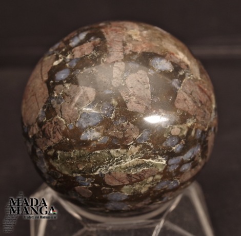 Sfera in Llanite "blue spot" cm.6,7