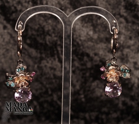 Orecchini in Argento con Ametiste