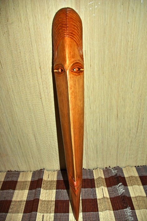 maschera in legno 7x58