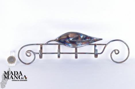 appendi abiti in ferro battuto