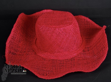 Cappello donna colore rosso
