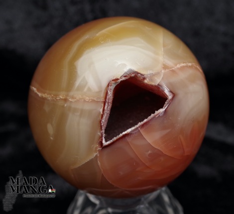 Sfera in Corniola cm.5,8
