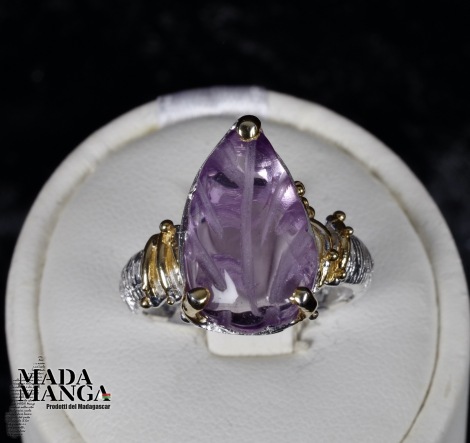 Anello in Argento con Ametista