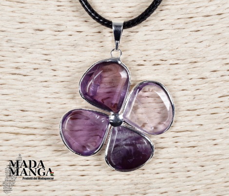 Ciondolo con ametiste