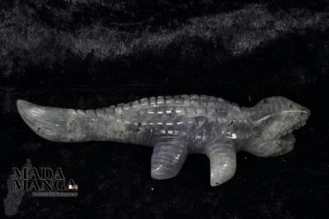 coccodrillo in labradorite