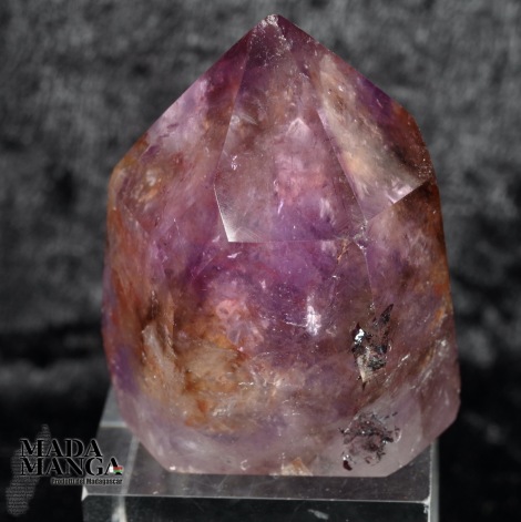 Punta di Ametista con time link dx cm.4H