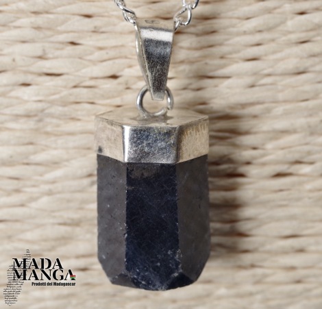 Ciondolo con Zaffiro blu