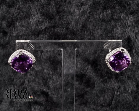 Orecchini in Argento con Ametiste